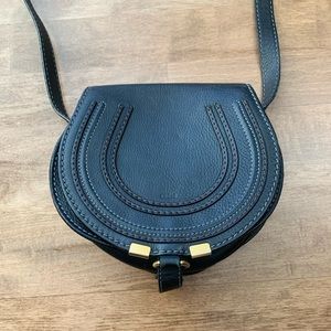 Chloe Marcie Small Saddle Crossbody Bag